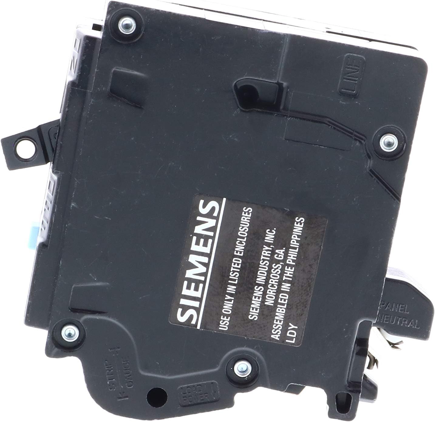 Arc Fault Siemens Q115DFN 15A 120V Plug-On Neutral AFCI/GFCI Used