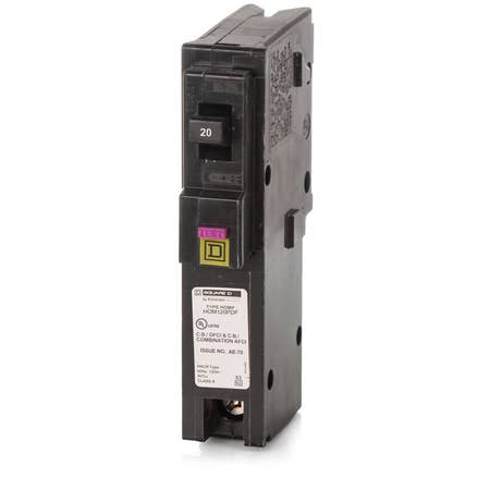 Homeline Arc Fault/GFCI Breaker 20 A HOM120PDF Reconditioned