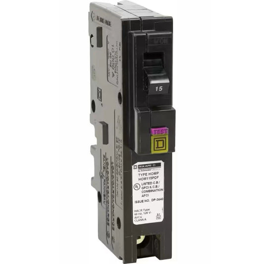 Homeline 15 A AFCI/GFCI HOM115PDF