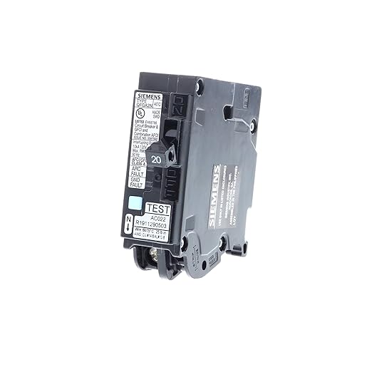 Siemen Arc Fault Breaker Dual Function 20 A (Plug On-neutral) Q120DFN Used